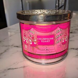 Bath and Body Works Champagne Toast 3 Wick Candle